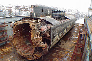 In 15 Hours Submarine Kursk Is Raised From Sea Floor